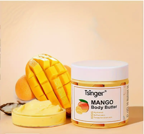 Shea Butter Body Butter, Coconut Rose Mango Body Lotion, Moisturizing Lotion, Deep Nourishing Hand & Body Moisturizer