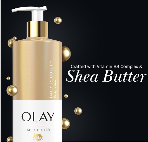 Olay, Daily Recovery & Hydration Body Lotion with Shea Butter