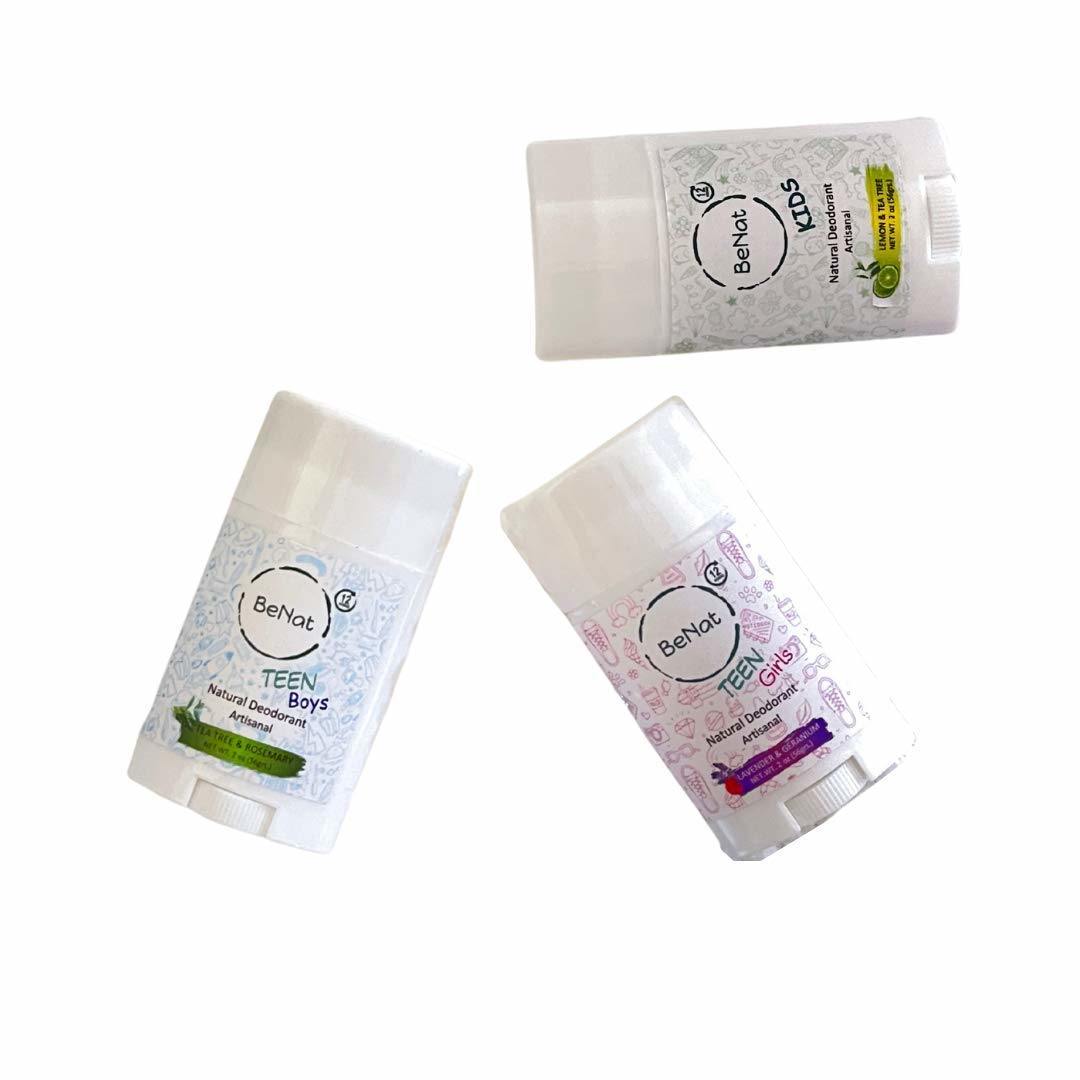 All-natural Deodorants for Kids & Teens