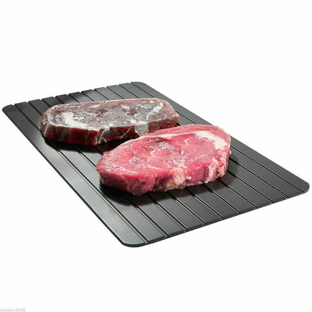 Quick Thaw Defrosting Tray - Rapid Frozen Food Defrosting Kitchen Tool