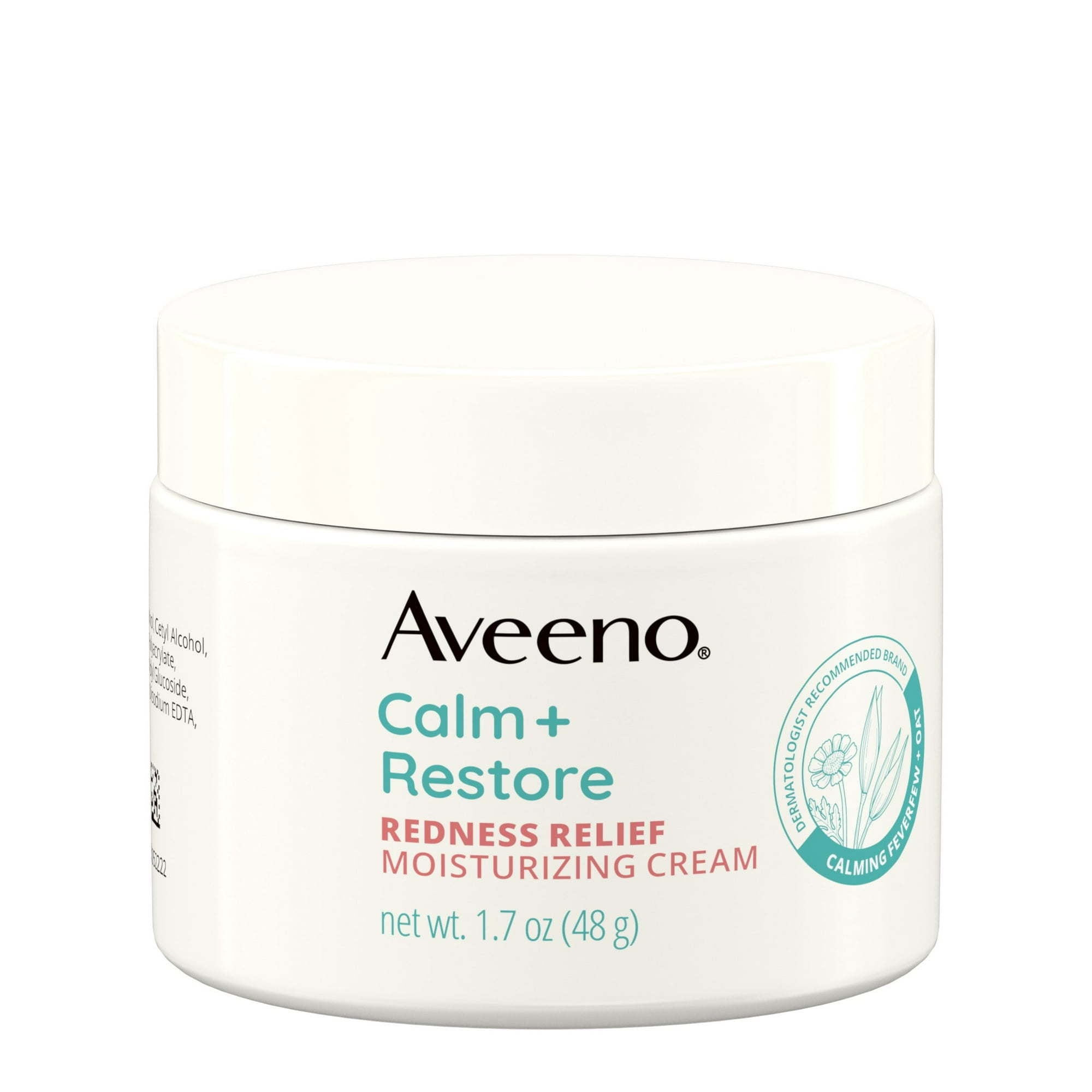 Aveeno Calm + Restore Redness Relief Cream, Face Moisturizer, 1.7 oz