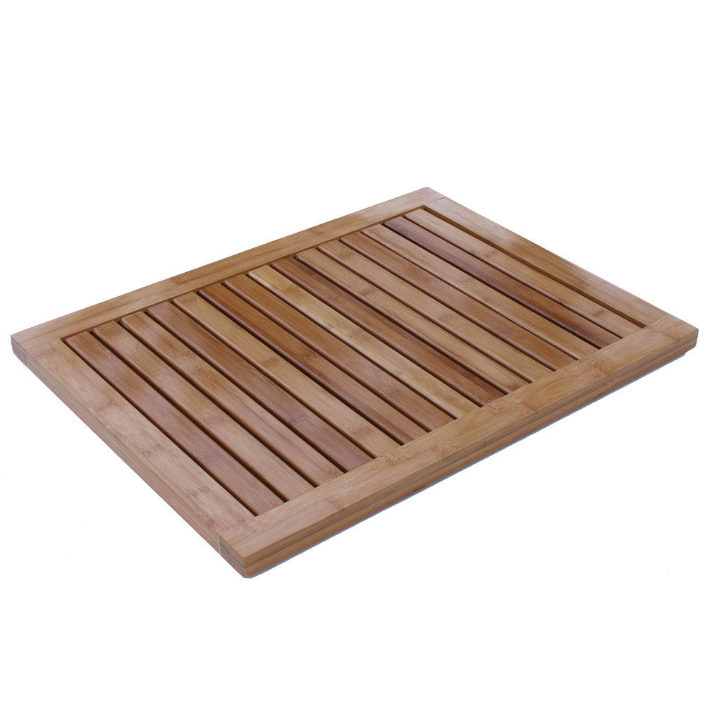 Oceanstar Bamboo Floor and Shower Mat - FM1163