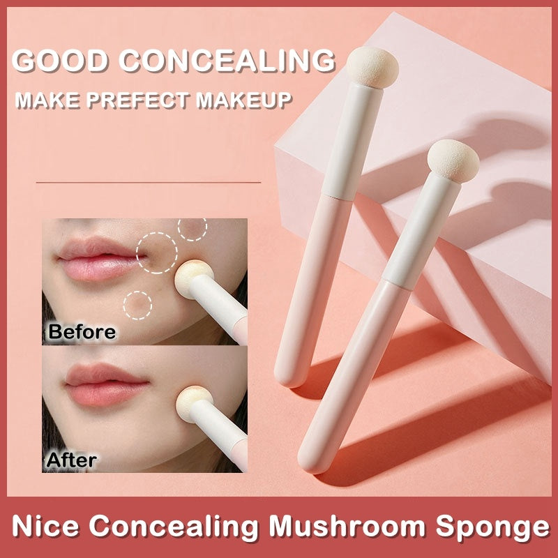 Nice Concealing Puff Mushroom Sponge Makeup Brush for Concealer Foundation Extension Beauty Cute Tool Women Salon Necessaries