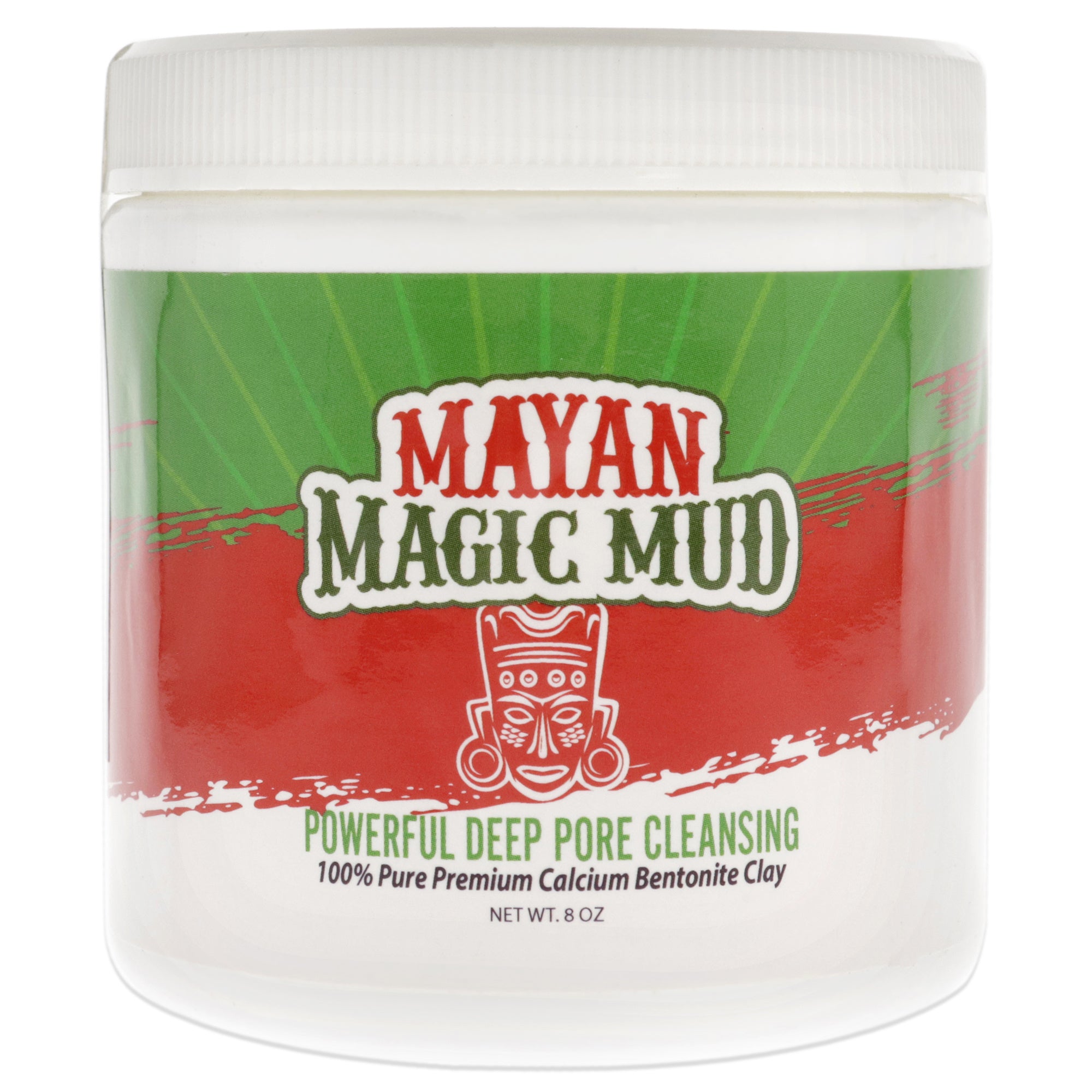 Powerful Deep Pore Cleansing Clay by Mayan Magic Mud for Unisex - 8 oz Cleanser