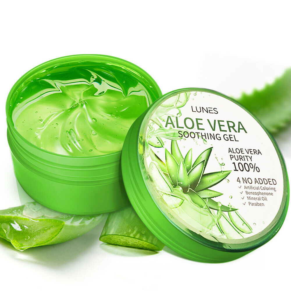 Image showing the  ALOE VERA SOOTHING & MOISTURE GEL content