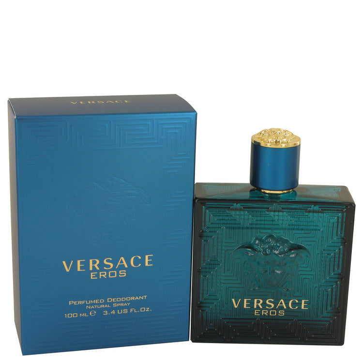 Versace Eros by Versace Deodorant Spray 3.4 oz