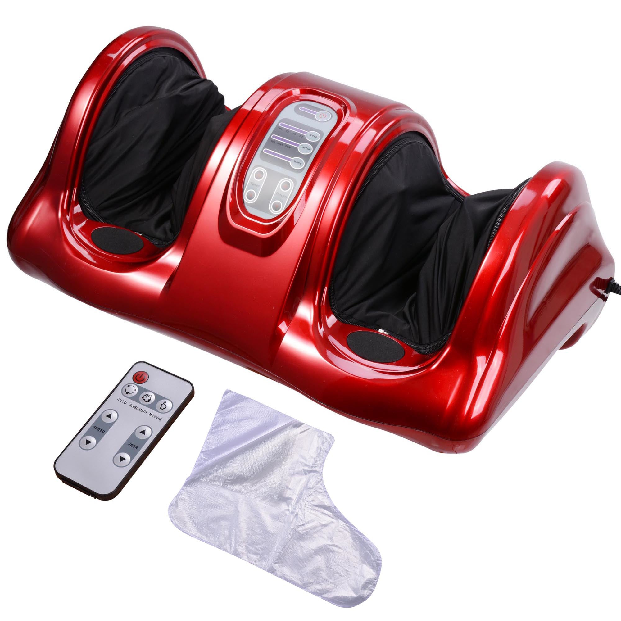 Image of Foot Massager and a remote control