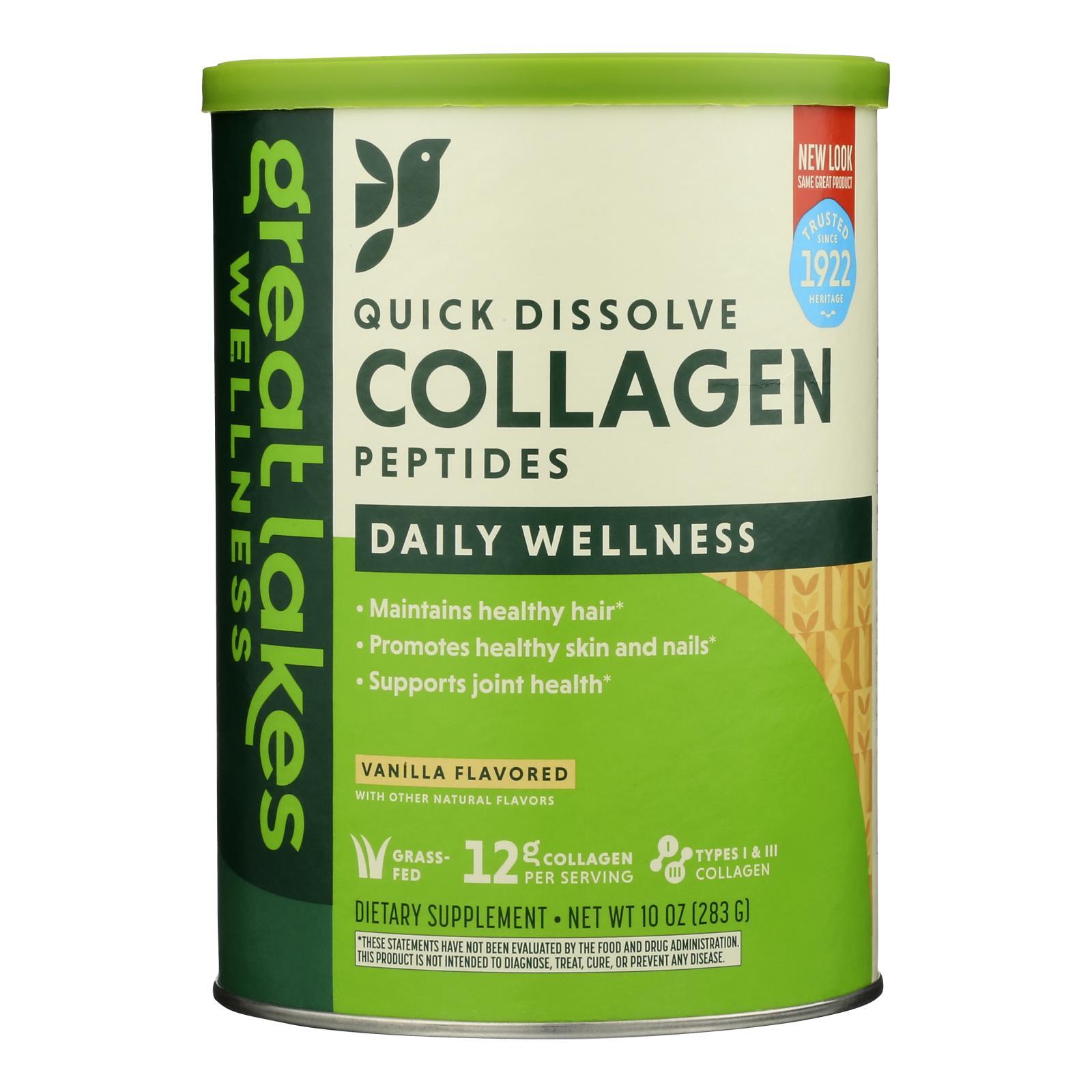 Image showing the Great Lakes Wellness - Collagen Peptides Vanilla Product