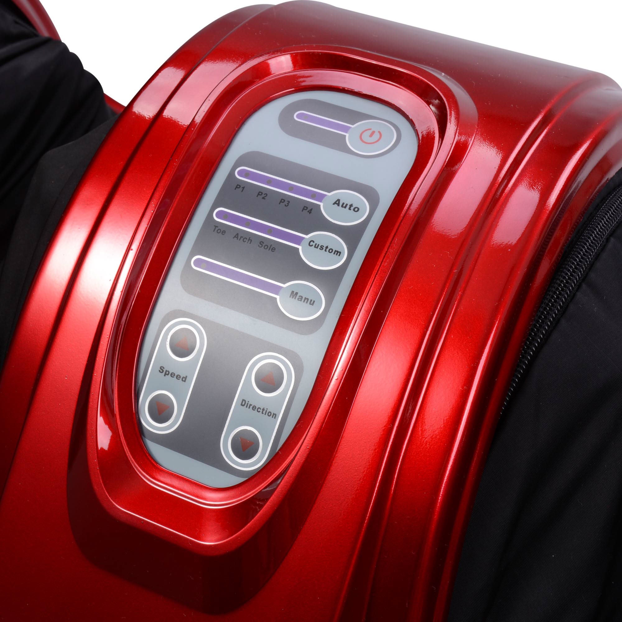 Image of the control buttons on the Foot Massager