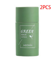 Green Tea Clay Stick Mask - Oil Control, Anti-Acne, Brightening