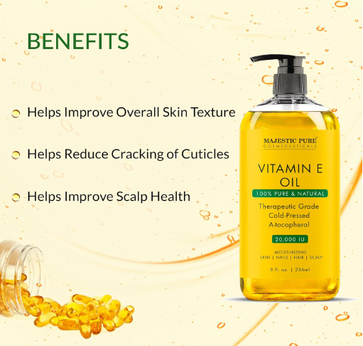 MAJESTIC PURE Vitamin E Oil