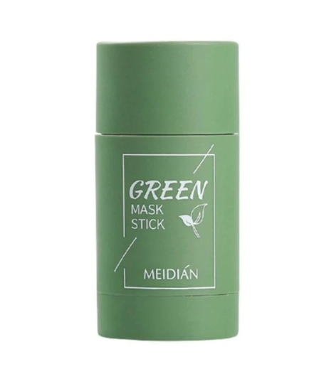 Green Tea Clay Stick Mask - Oil Control, Anti-Acne, Brightening