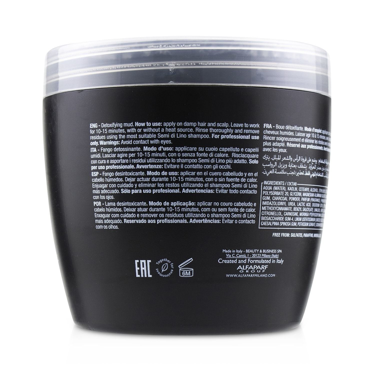 Semi Di Lino Sublime Detoxifying Mud (All Hair Types)