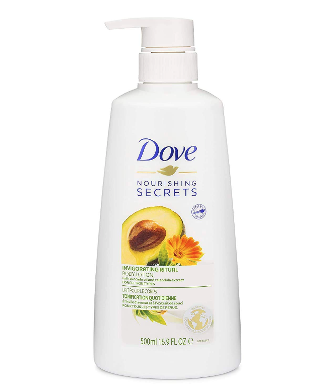 Dove Nourishing Rituals Invigorating Ritual Body Lotion;  16.9 fl oz