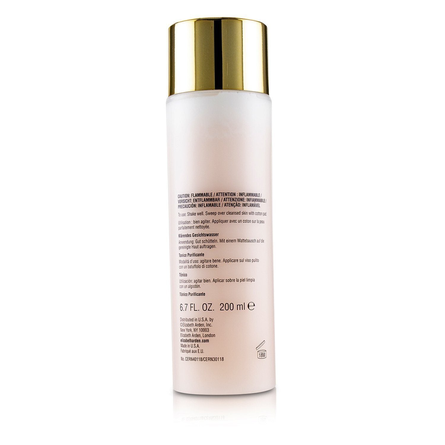 ELIZABETH ARDEN - Ceramide Purifying Toner 30470/CERN30118 200ml/6.7oz