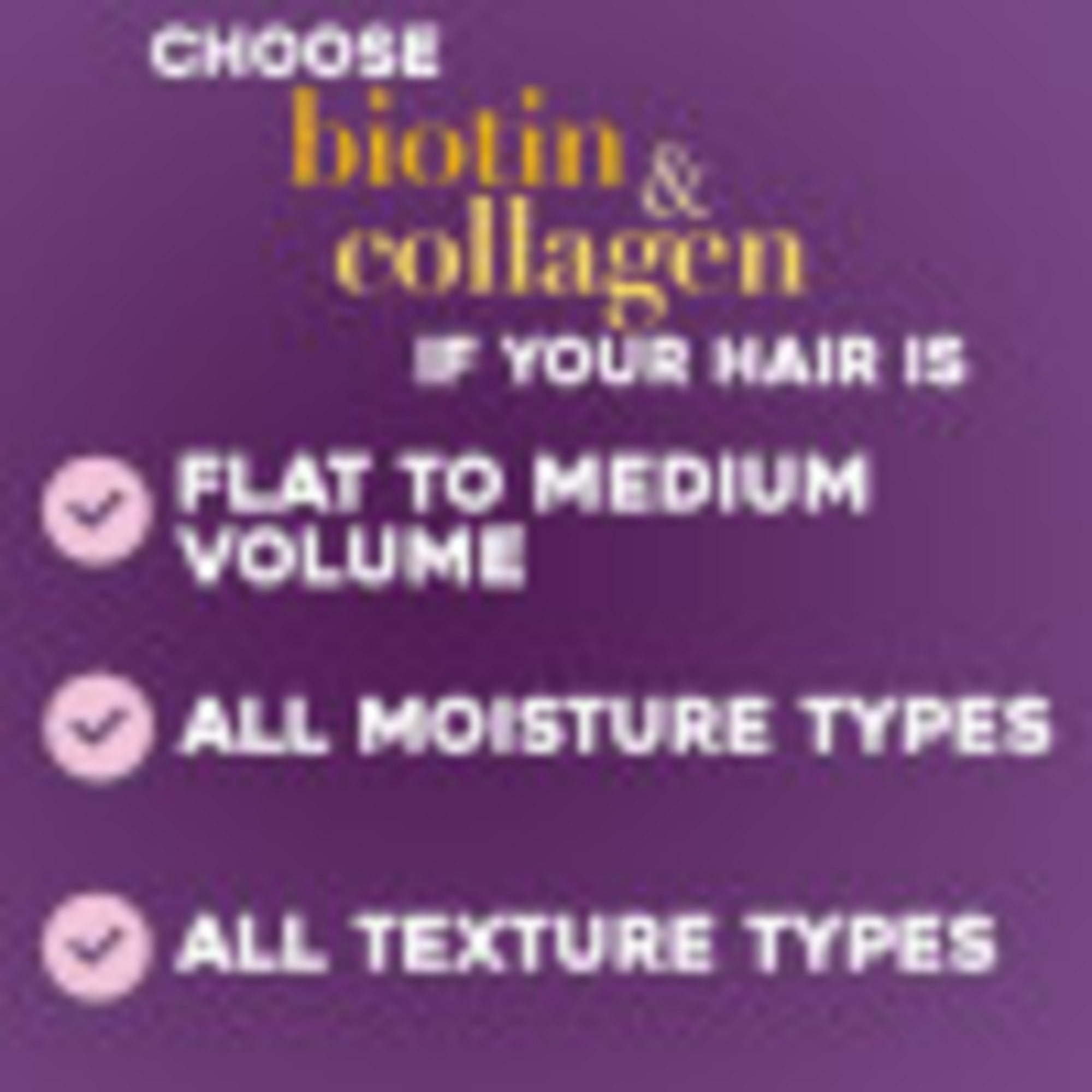 OGX Thick & Full + Biotin & Collagen Volumizing Daily Conditioner, 25.4 fl oz