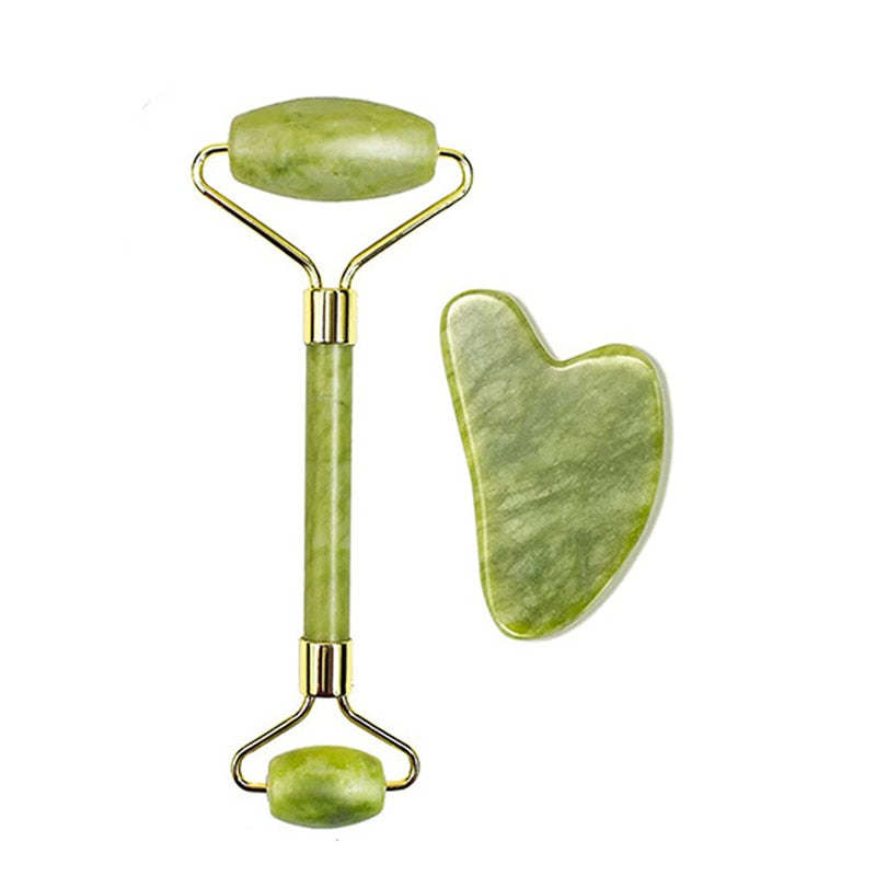 Natural Jade Face Massager Gua Sha Stone Face Guasha Masaje Facial Board Acupoint Eye Care SPA Massager Tool massage visage