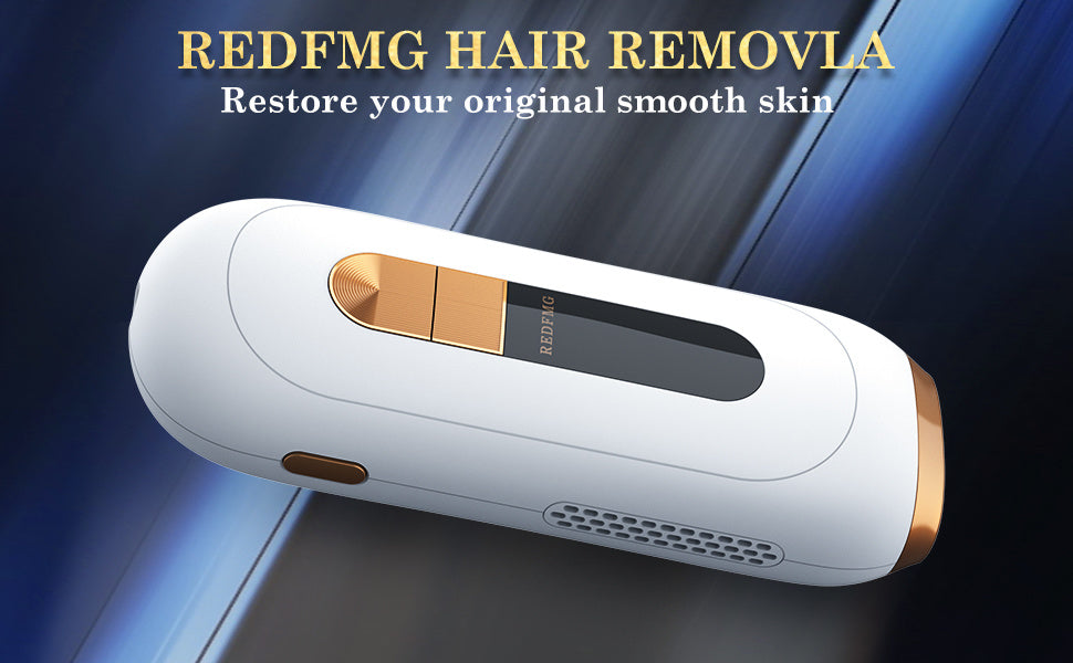 Gentle & Long-Lasting Laser Hair Remover - 999,000 Flashes for Body & Face