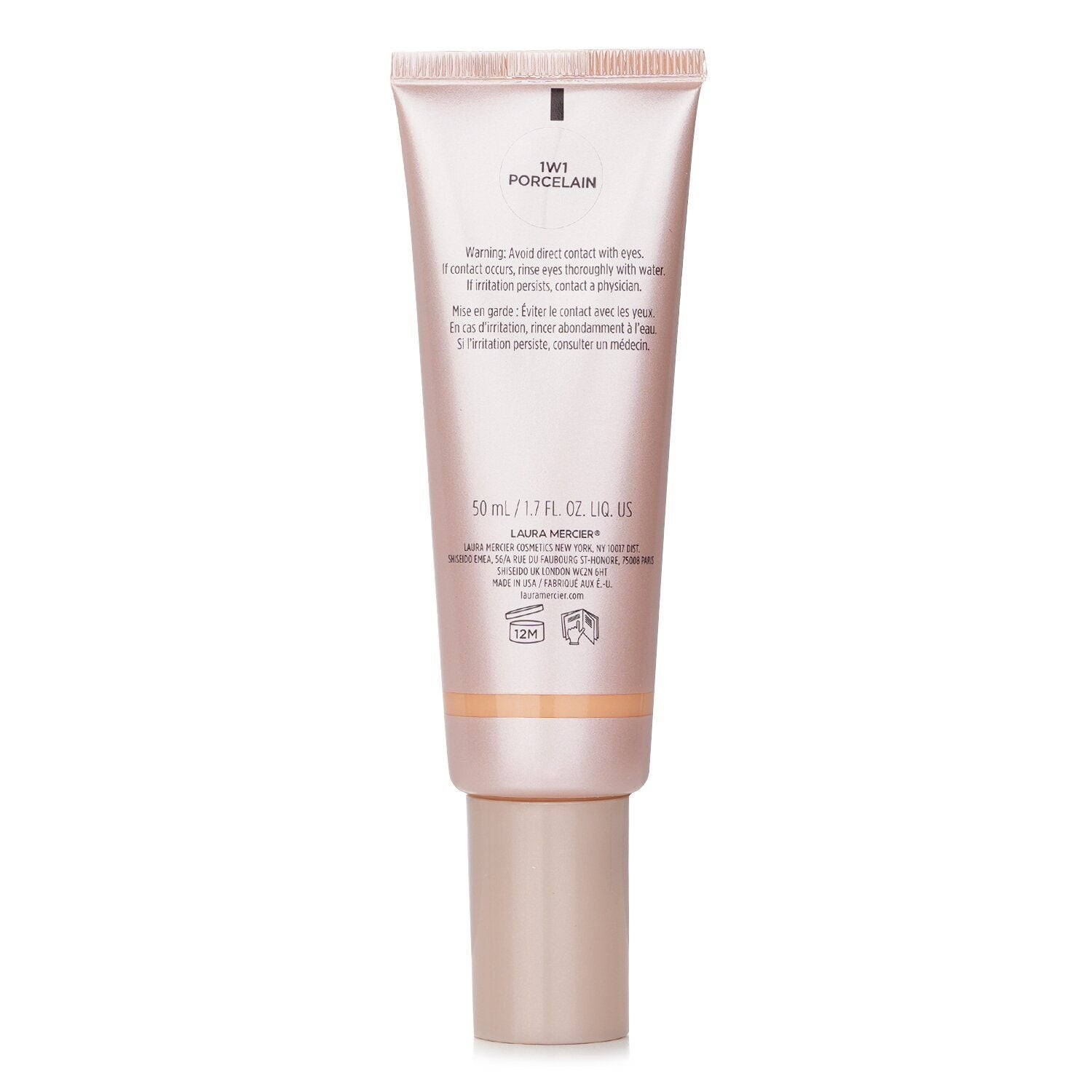 LAURA MERCIER - Tinted Moisturizer Light Revealer Natural Skin Illuminator SPF25 - # 1W1 Porcelain 039696 50ml/1.7oz