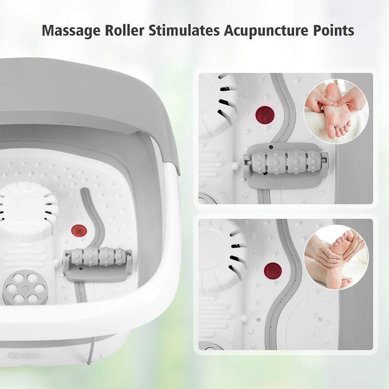 Image showing the massage roller stimulation acupuncture points