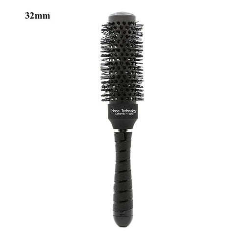 Mythus High Quality Hairdressing Round Comb Nano Thermal Hair Ceramic