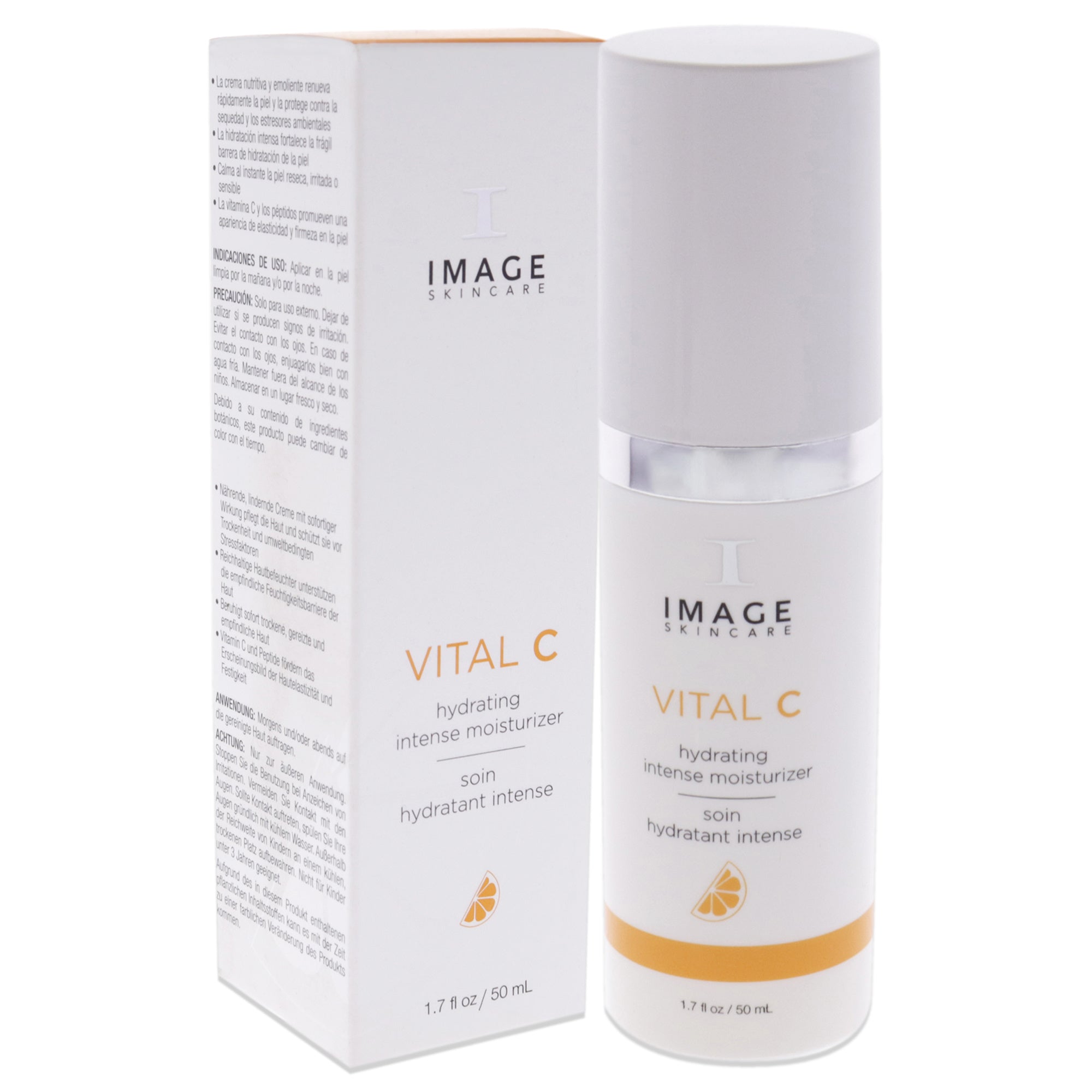 Vital C Hydrating Intense by Image for Unisex - 1.7 oz Moisturizer