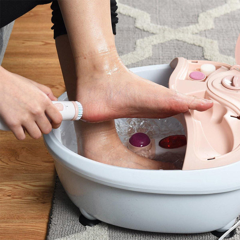 Portable Foot Bath Massager with Additional Tools